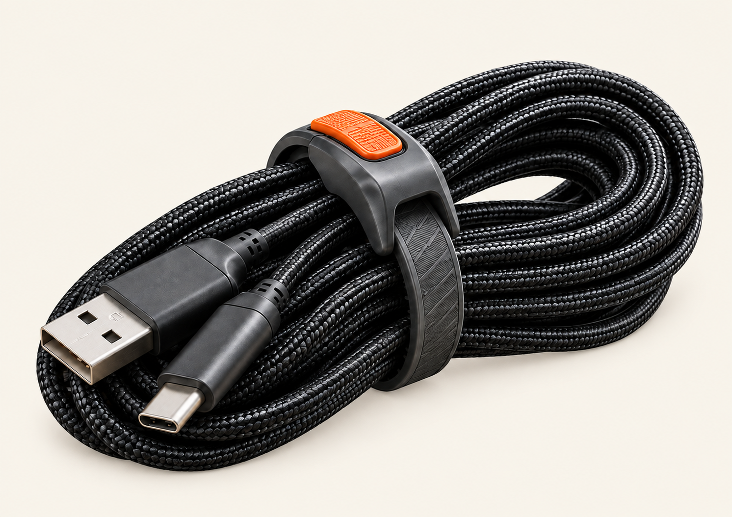 LOCKLOOP reusable cable-management concept