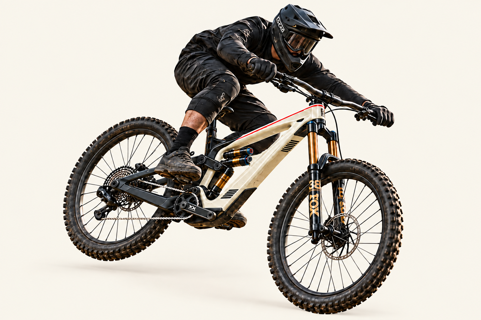 Mountain bike concept in use